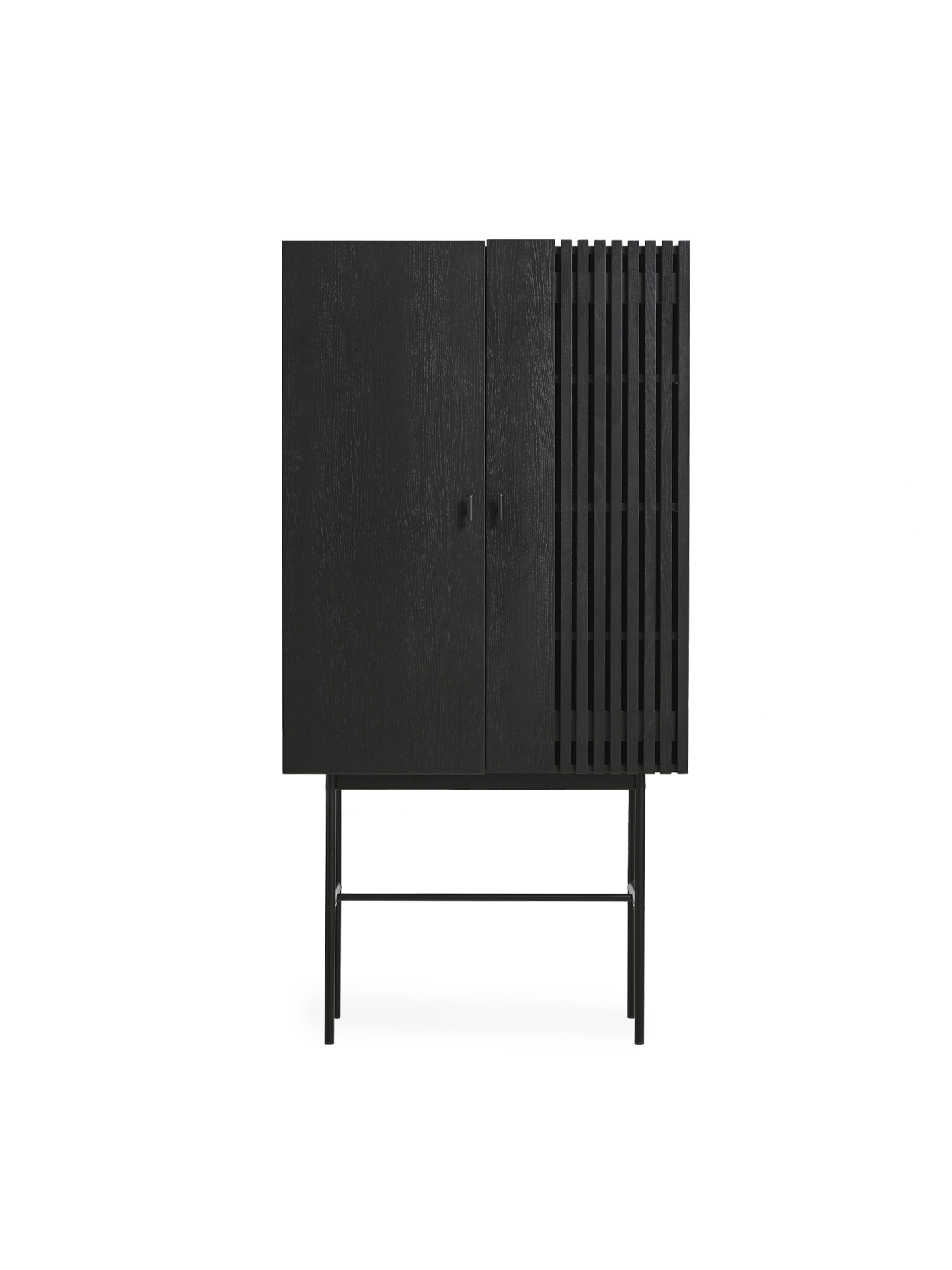 Array highboard (80 cm) - Black