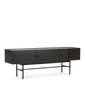 Array low sideboard (150 cm) - Black