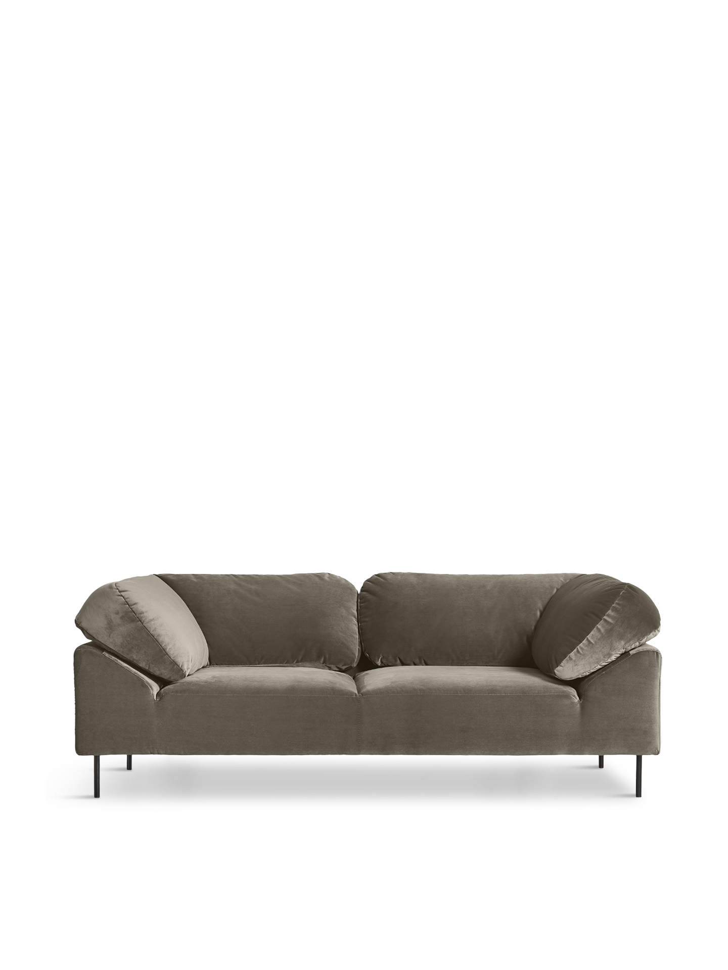 Collar 2-seater - Taupe