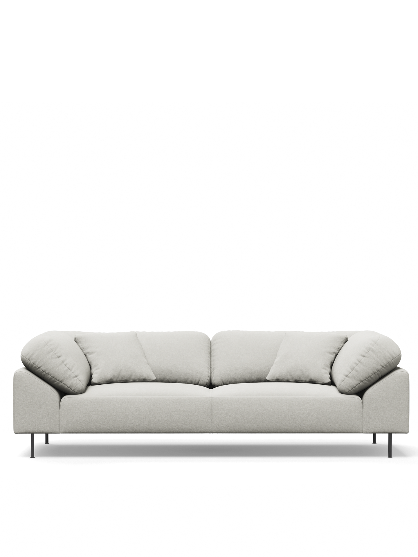 Collar 2.5-seater - Off white bouclé