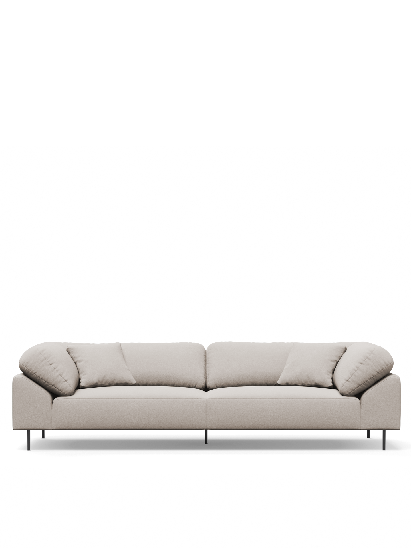 Collar 3-seater - Natural bouclé