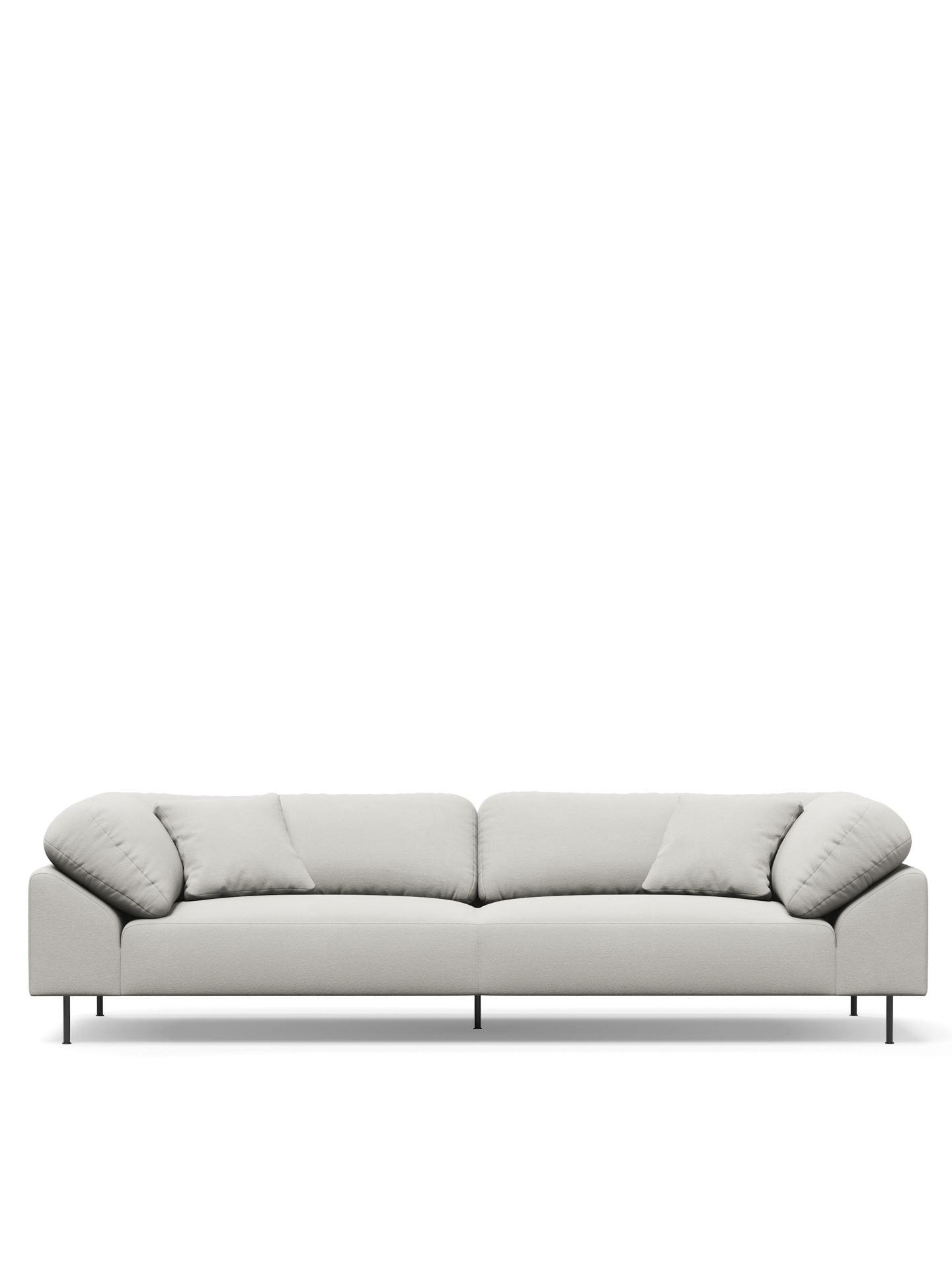 Collar 3-seater - Off white bouclé