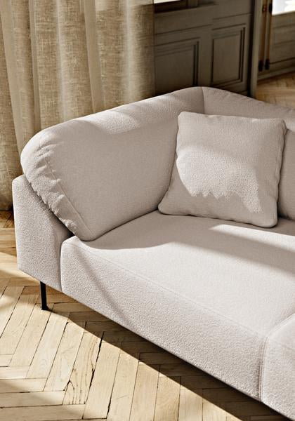 Collar 2.5-seater - Natural bouclé