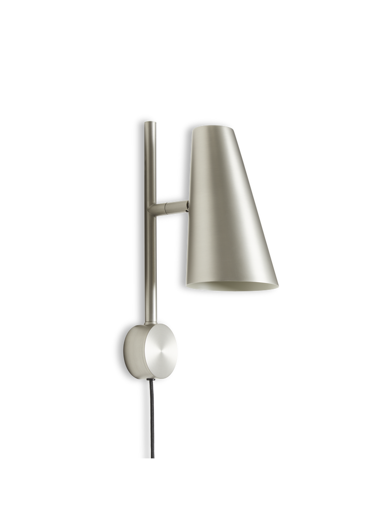 Cono wall lamp - Satin cUL