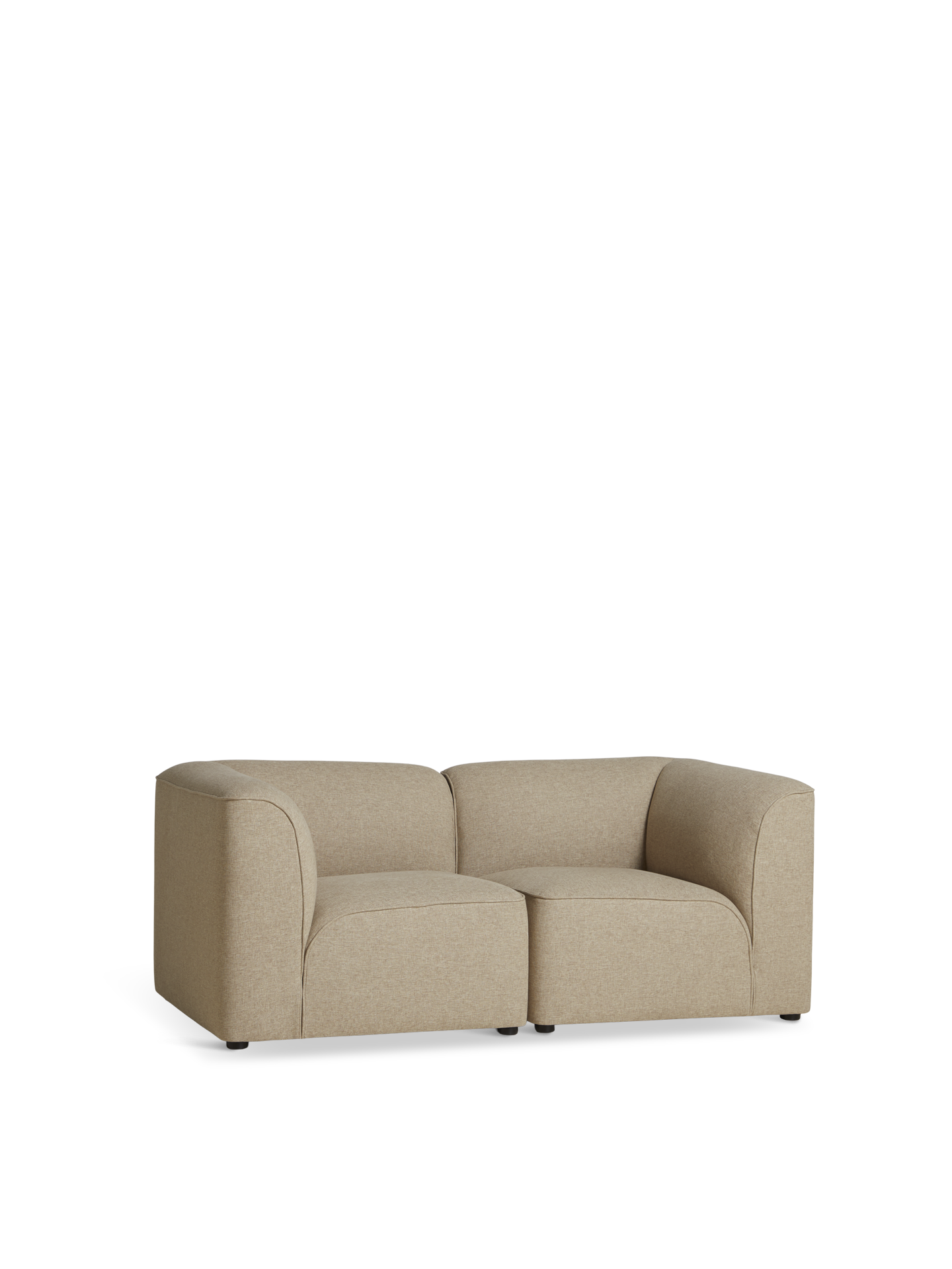 Flora 2-seater - Warm beige