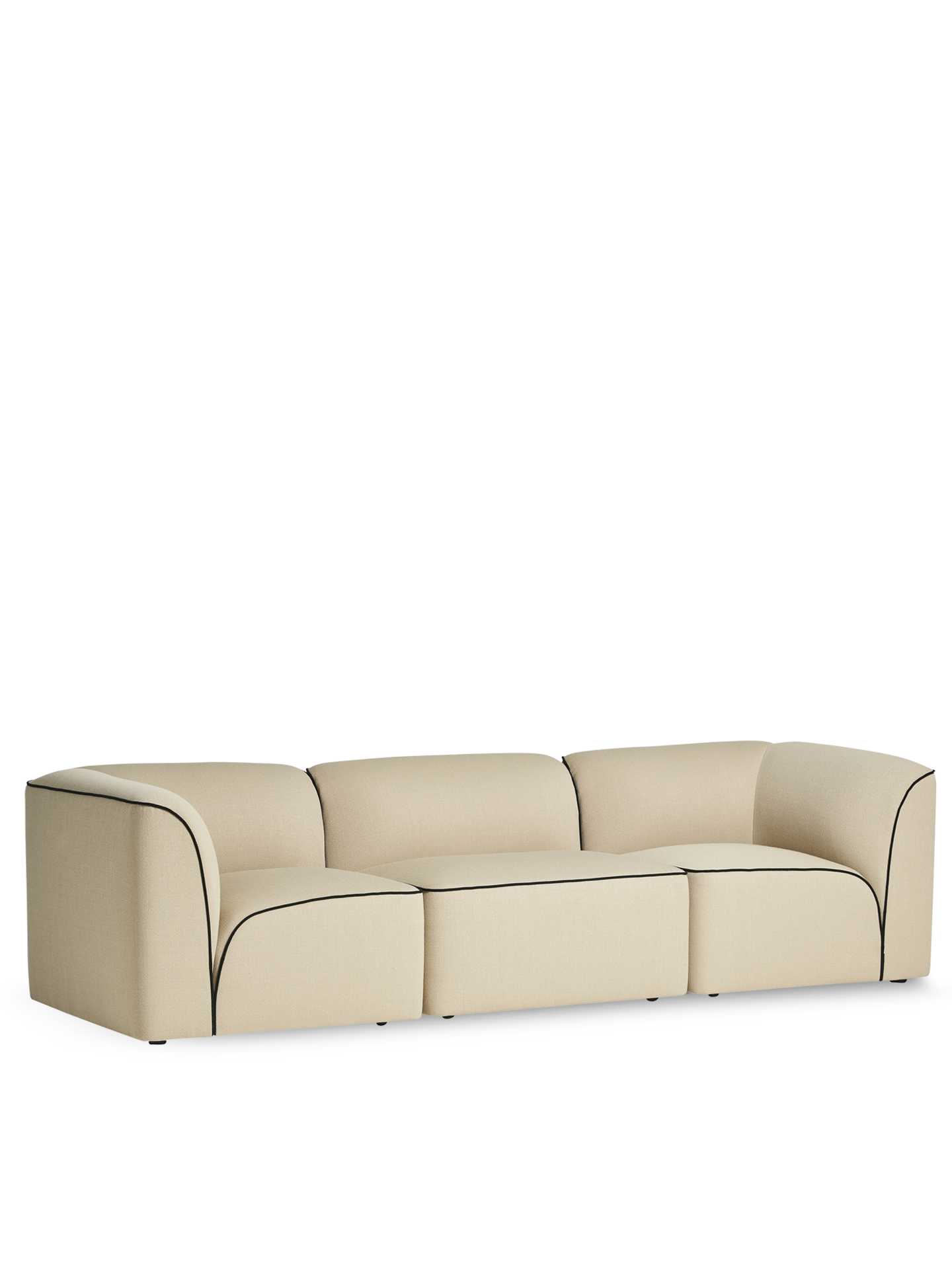 Flora 3-seater - Light sand