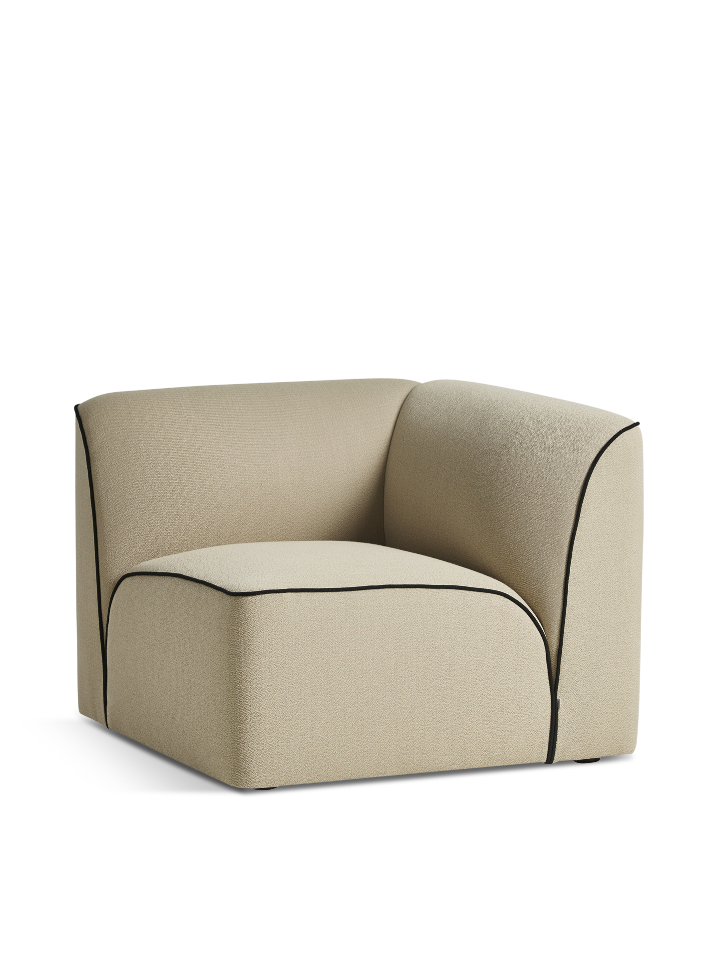 Flora corner module - Light sand