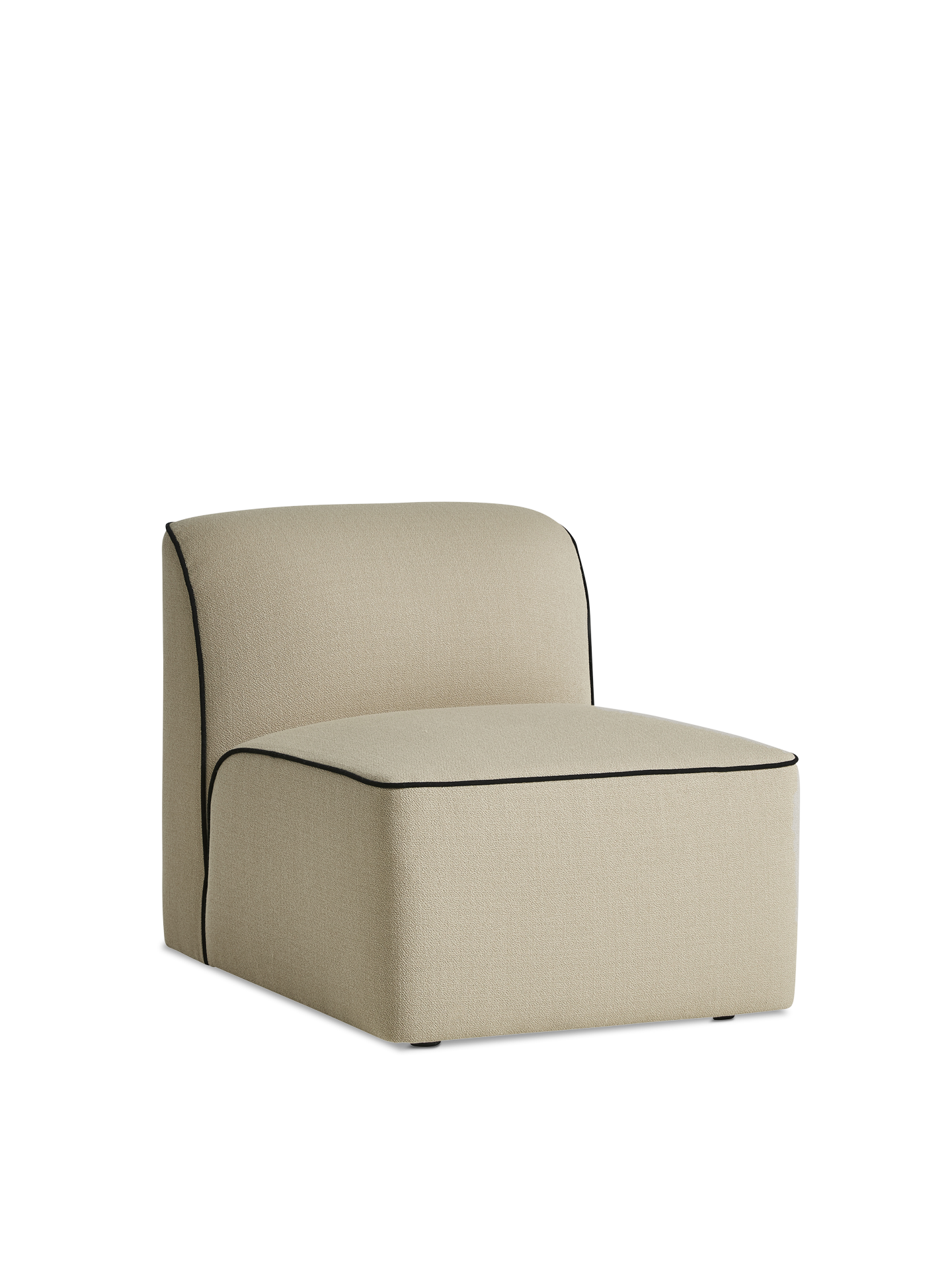 Flora middle module (66 cm) - Light sand