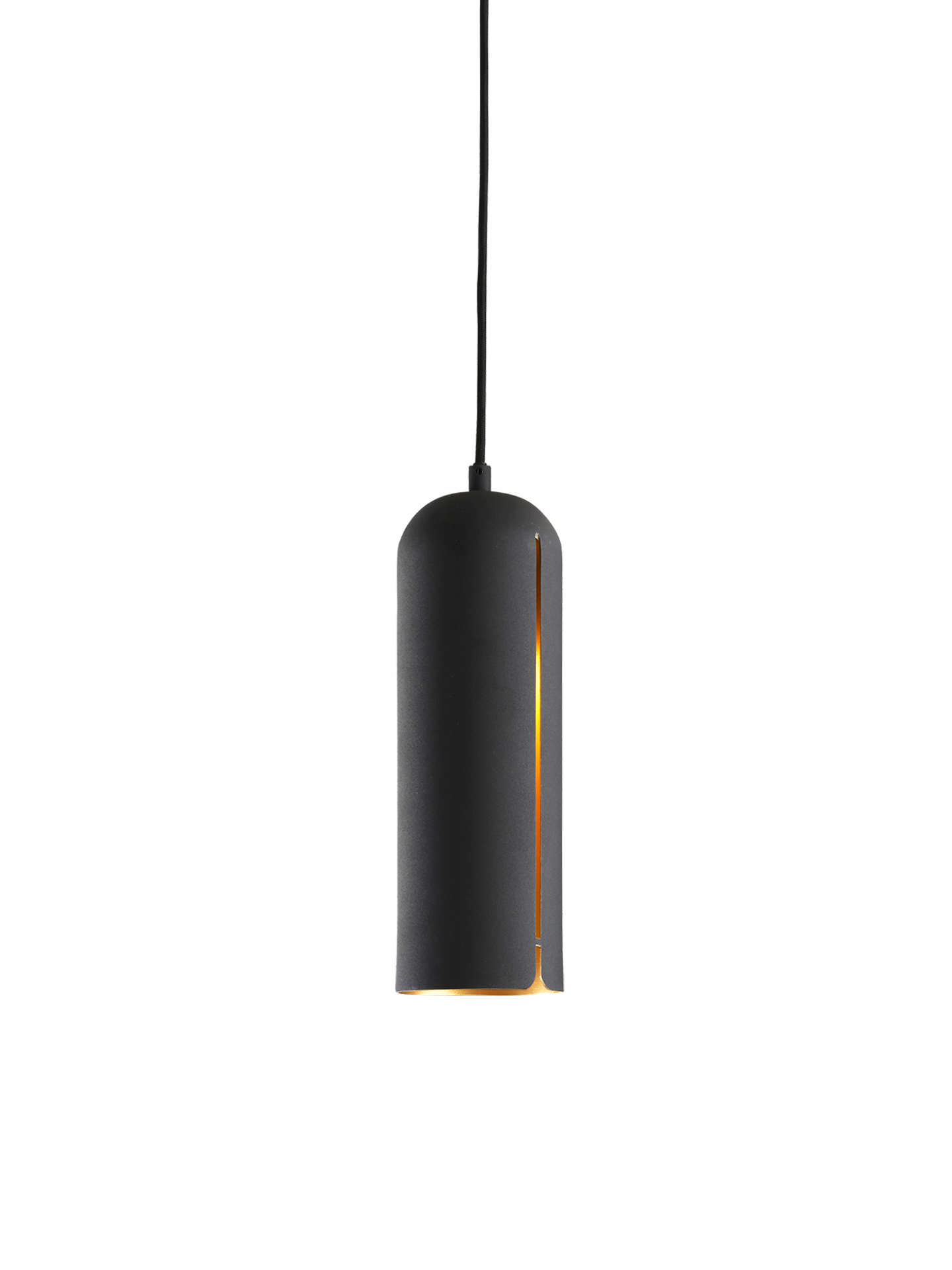 Gap pendant (Tall) - Black