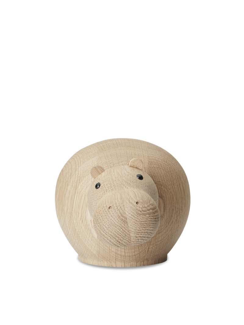 Hibo hippopotamus (Medium) - Oak