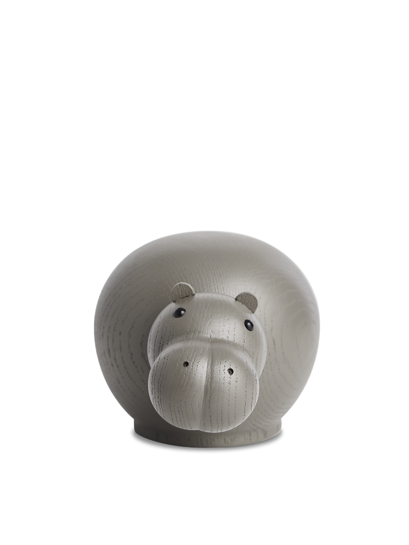 Hibo hippopotamus (Medium) - Taupe