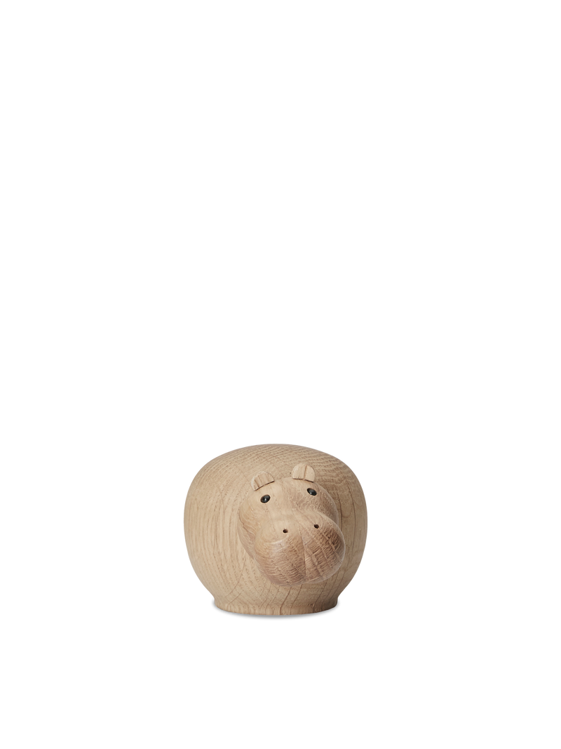 Hibo hippopotamus (Mini) - Oak