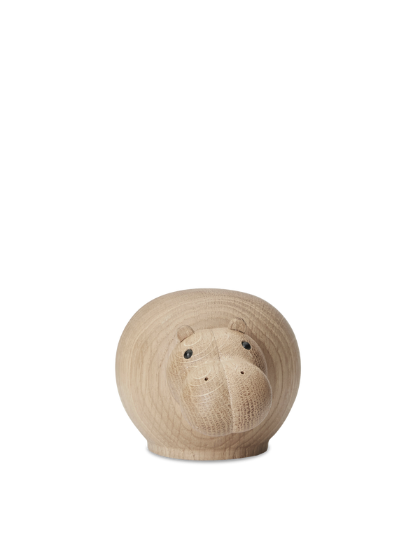 Hibo hippopotamus (Small) - Oak