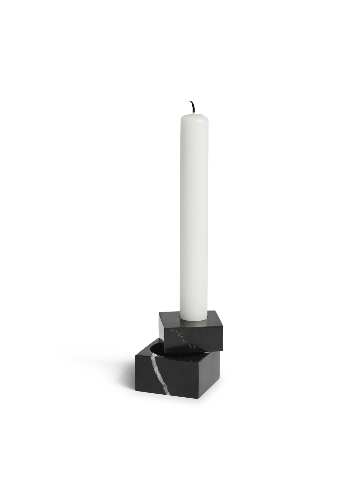 Jeu de dés 1 candle holder - Black