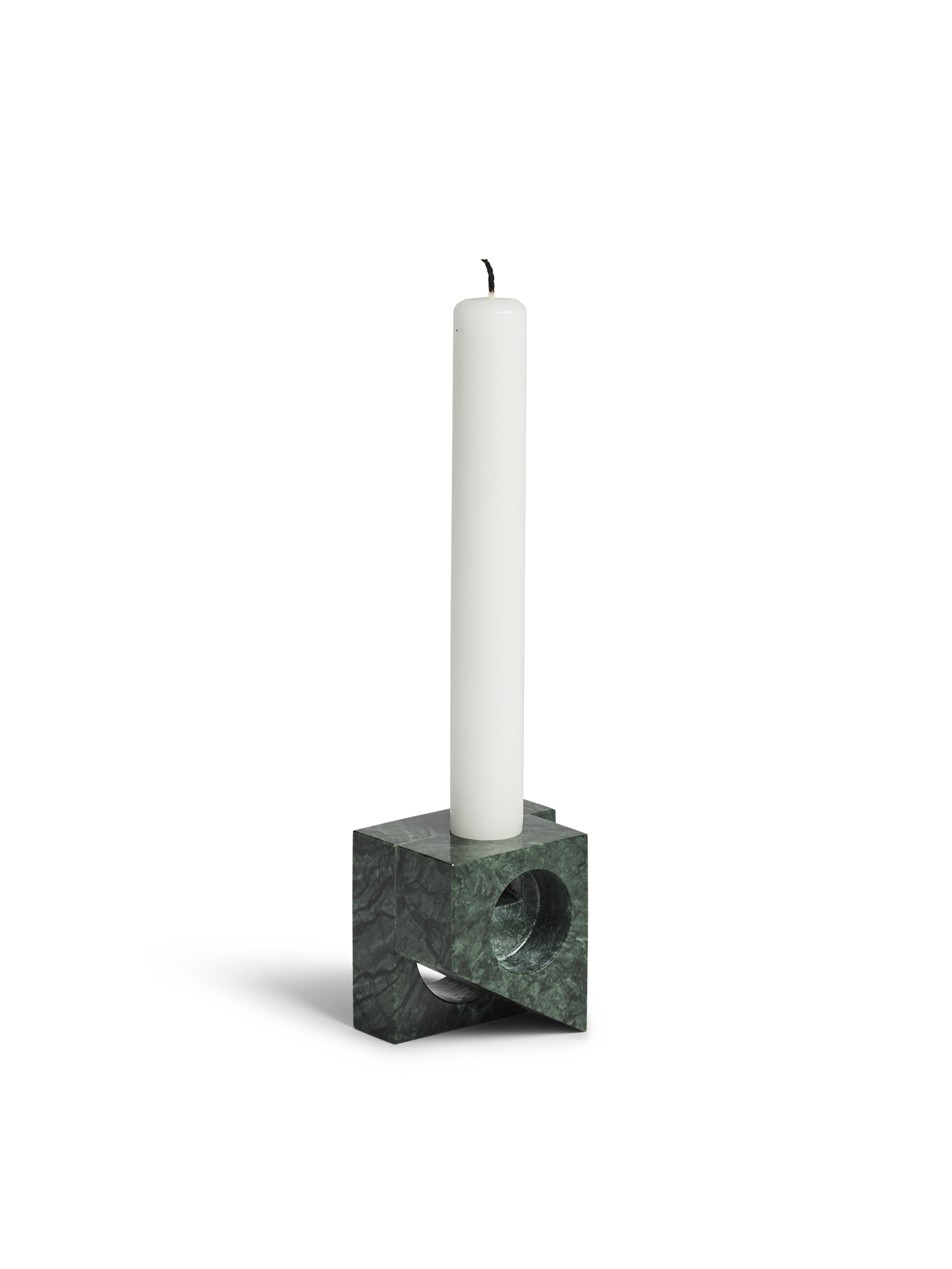 Jeu de dés 2 candle holder - Green