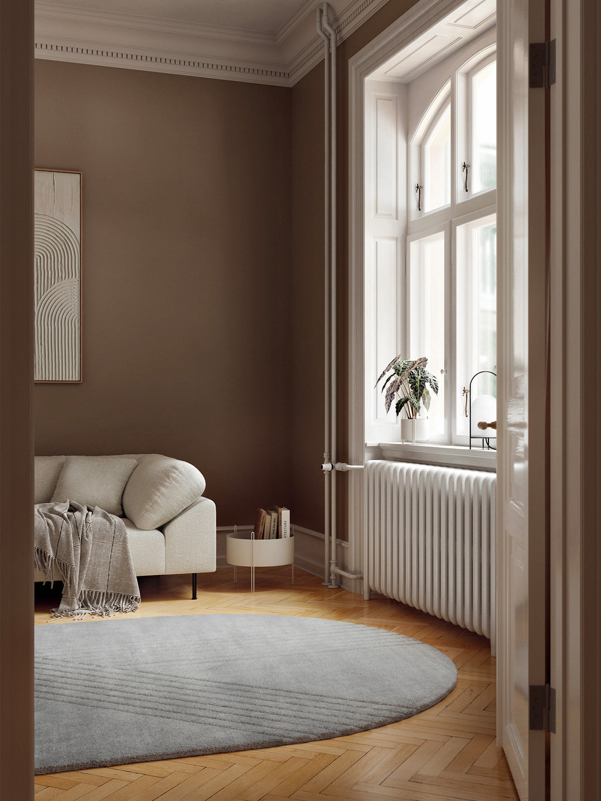 Kyoto rug (210 x 340 cm) - Grey