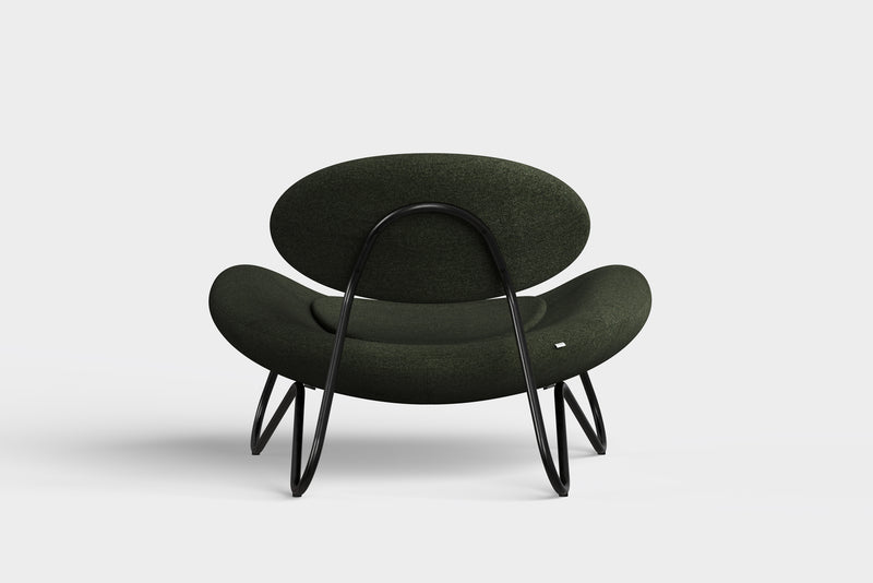 Meadow lounge chair - Pine/Black