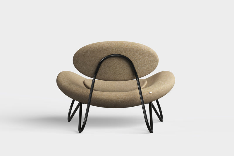 Meadow lounge chair - Beige/Black