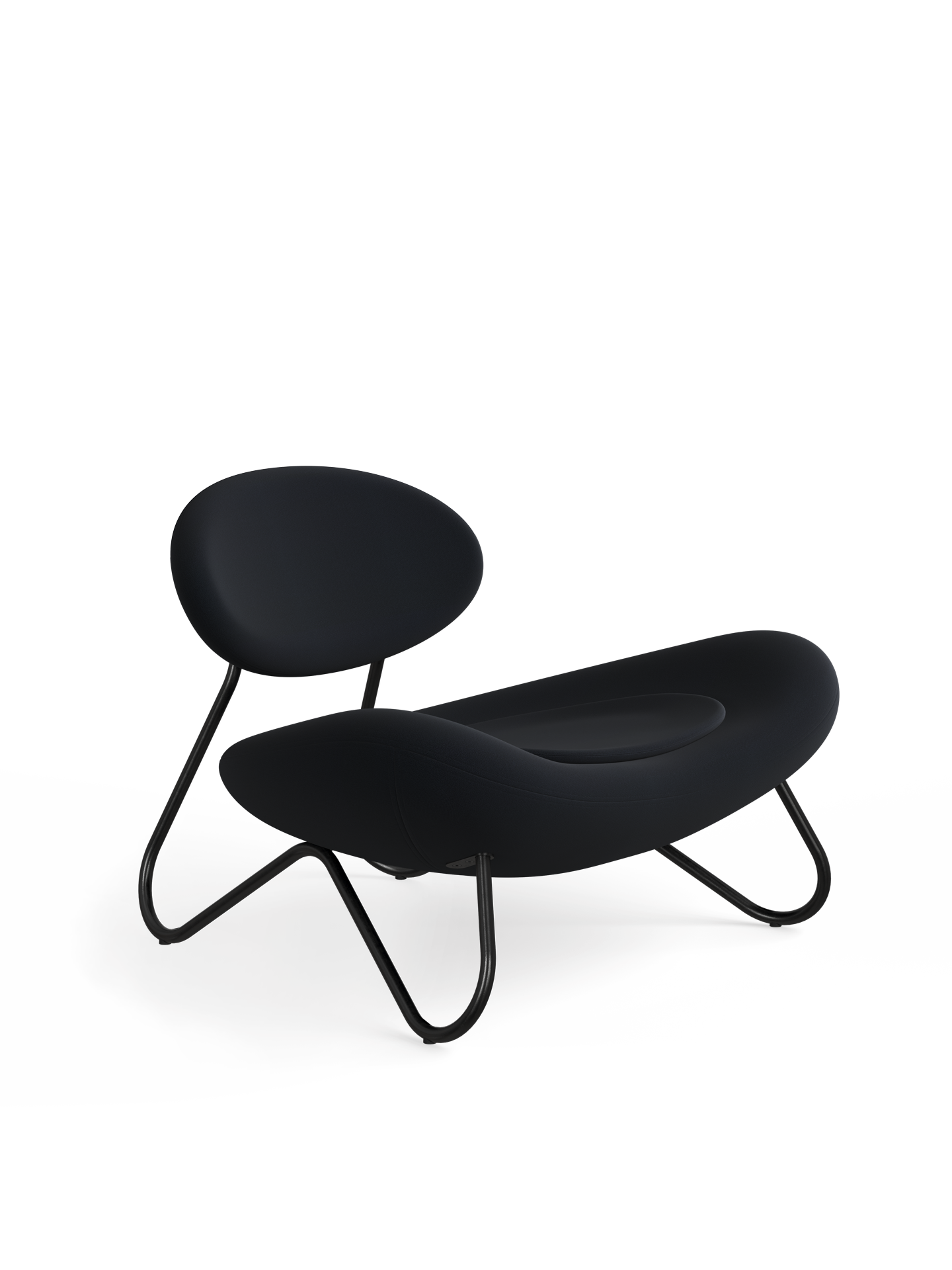 Meadow lounge chair - Black/Black