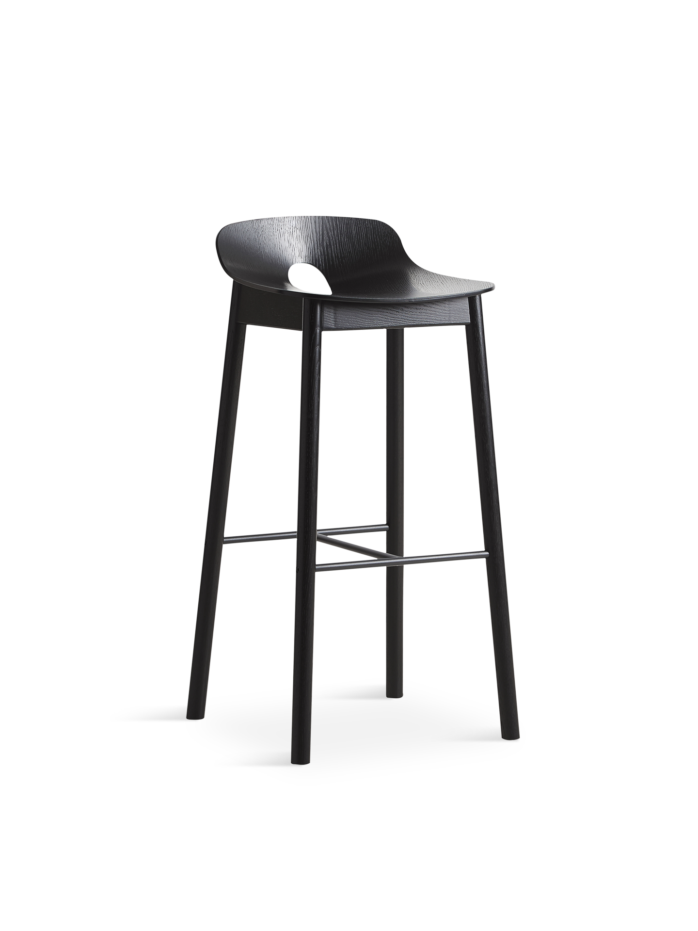 Mono bar stool - Black