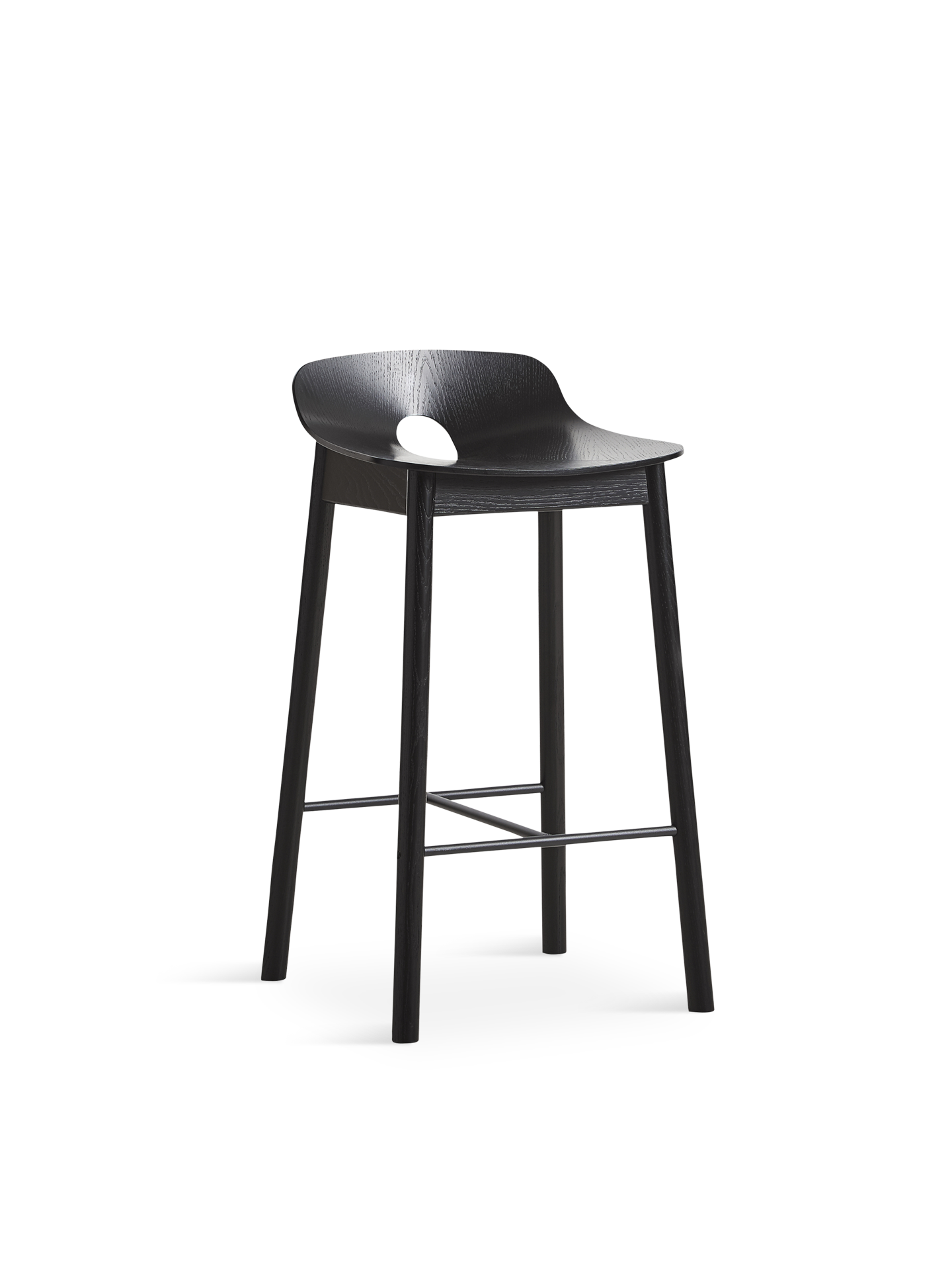 Mono counter chair - Black