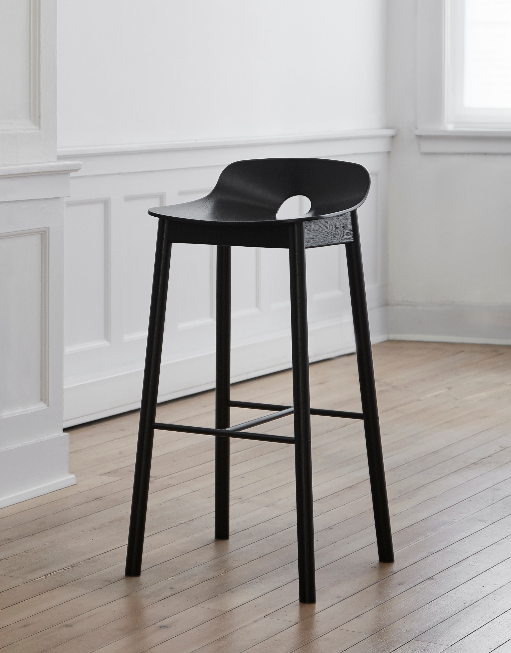 Mono bar stool - Black