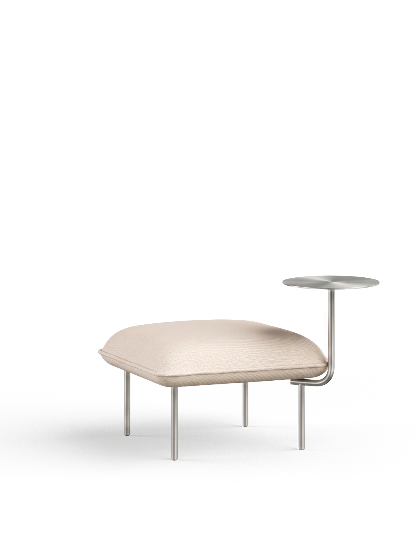 Nakki Modular - Side table - Stainless steel
