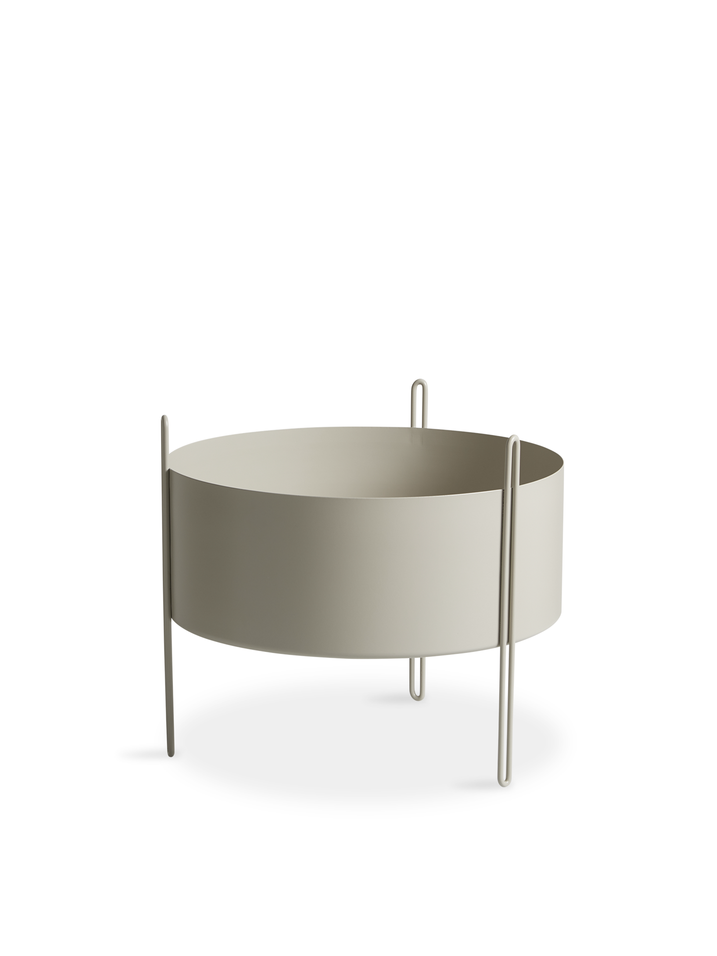 Pidestall planter (Medium) - Grey
