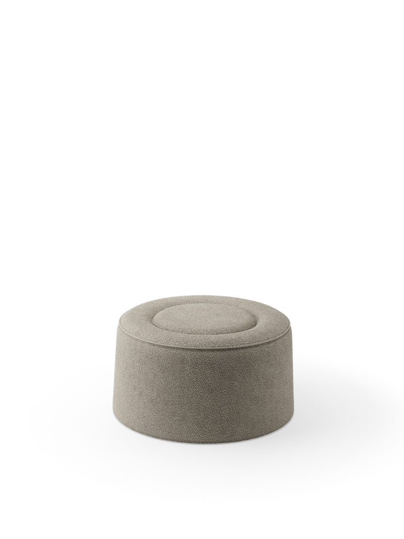 Praline pouf (78 cm) - Natural bouclé