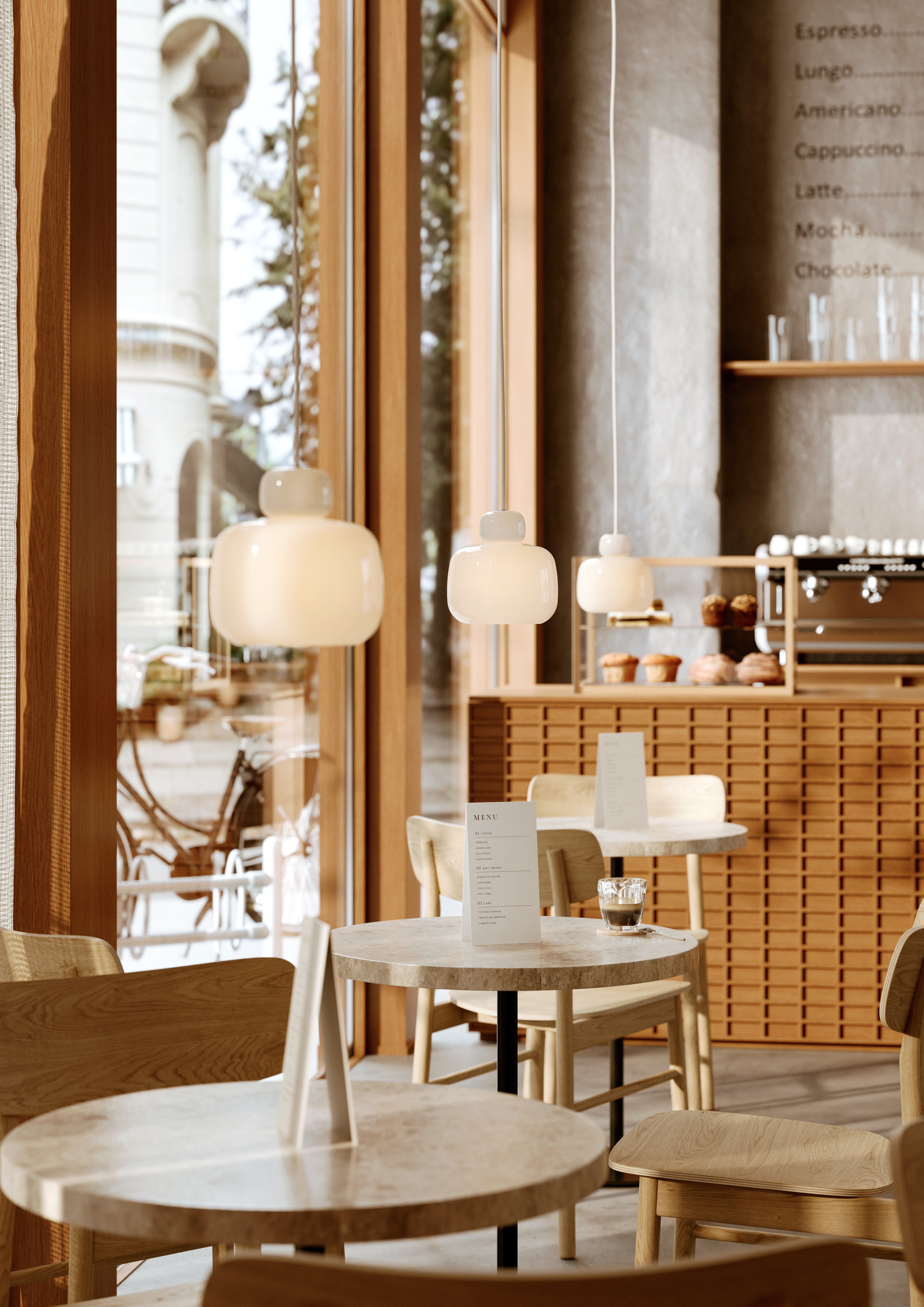 Stone pendant (Small) - Glass