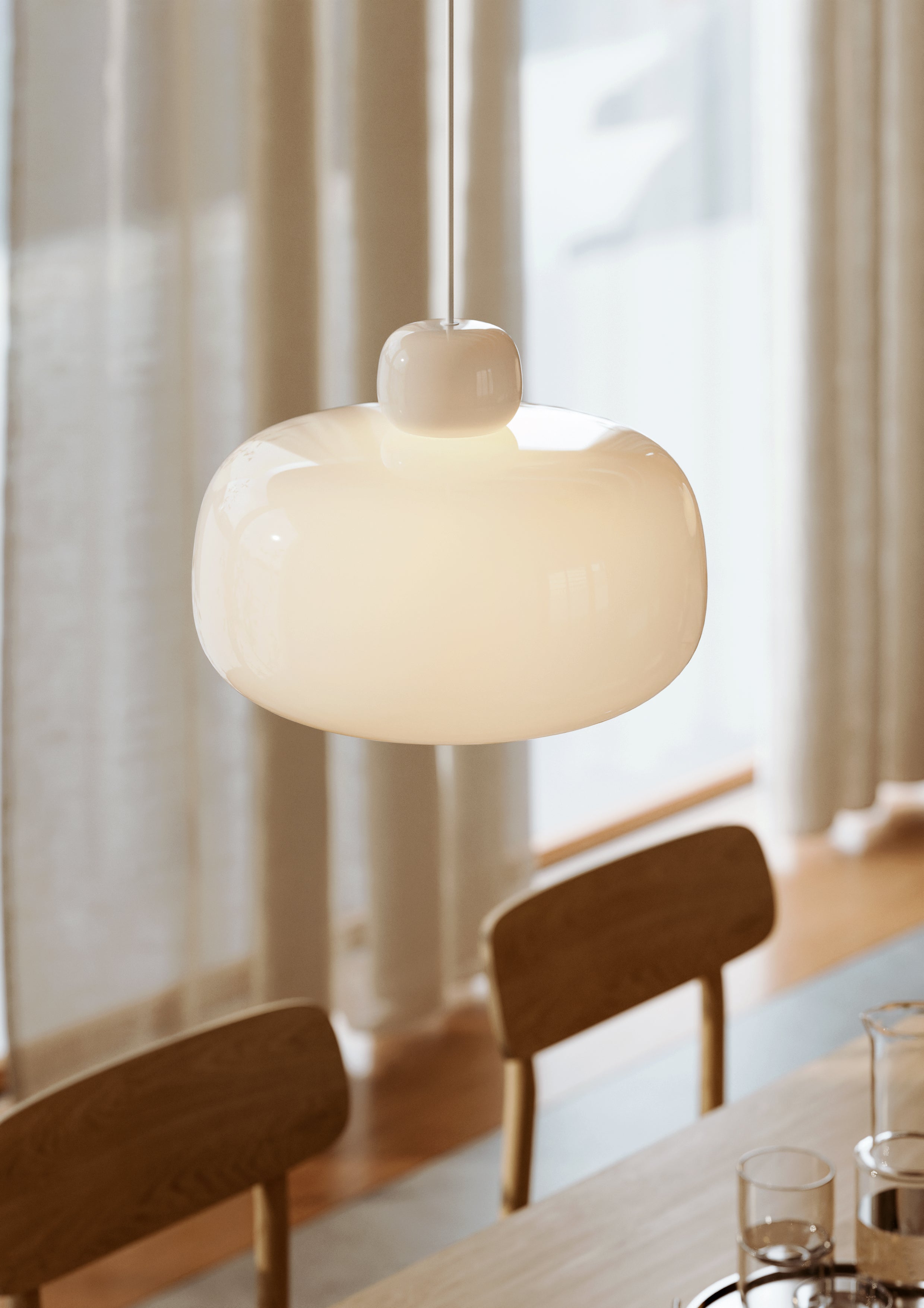 Stone pendant (Large) - Glass