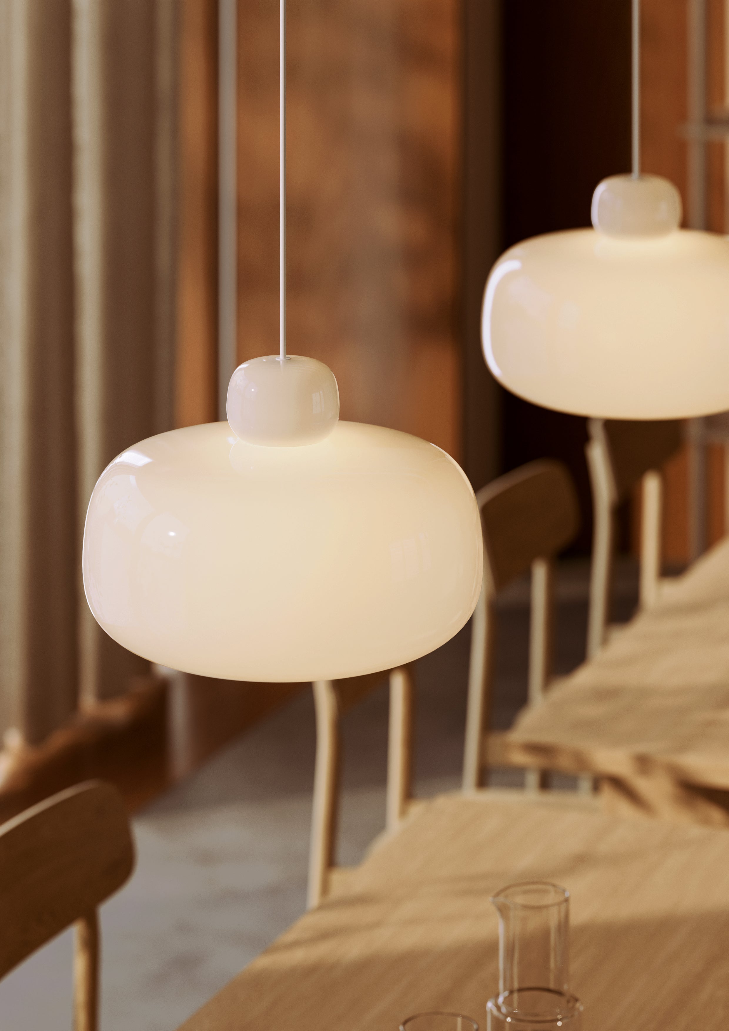 Stone pendant (Large) - Glass