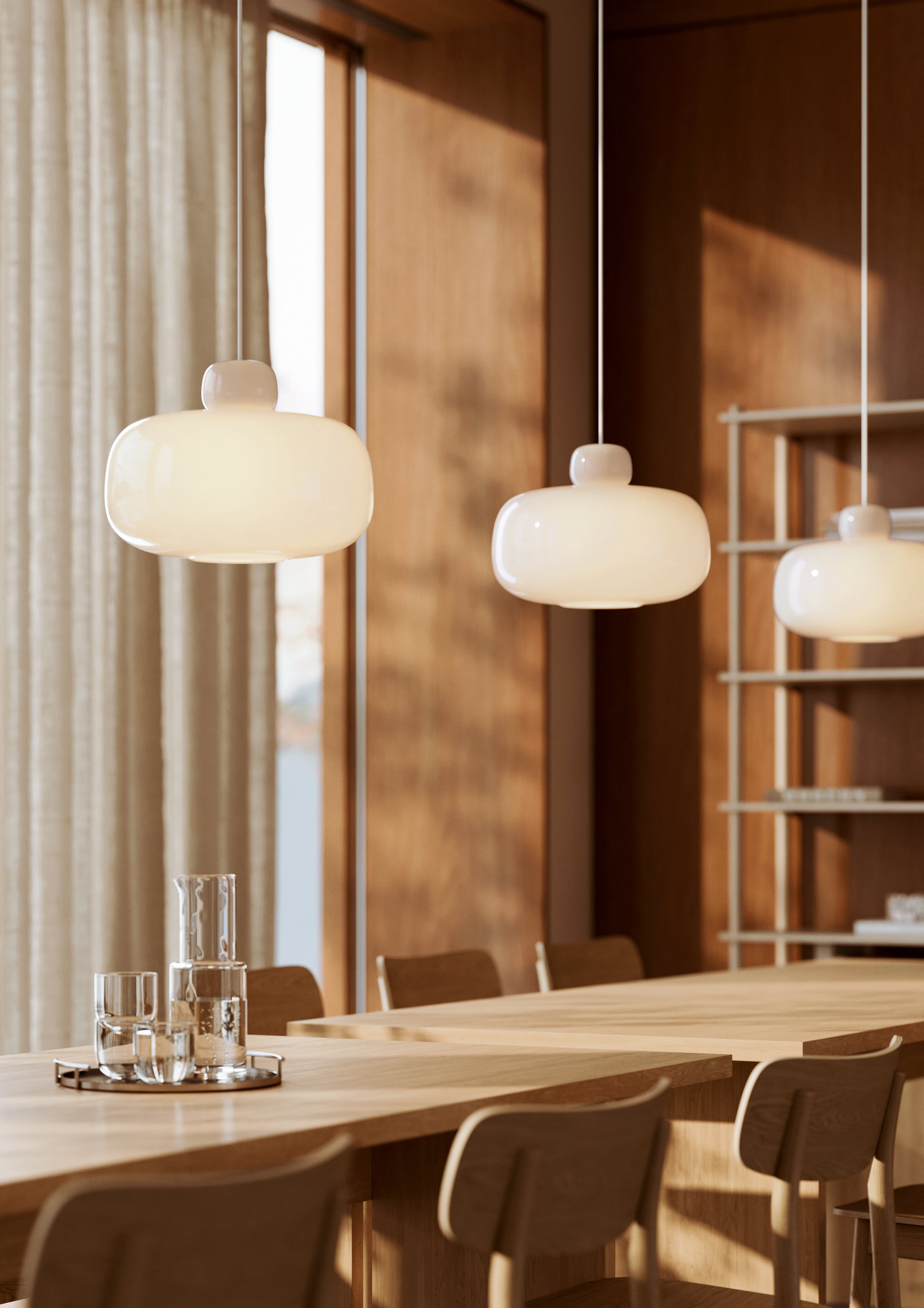 Stone pendant (Large) - Glass