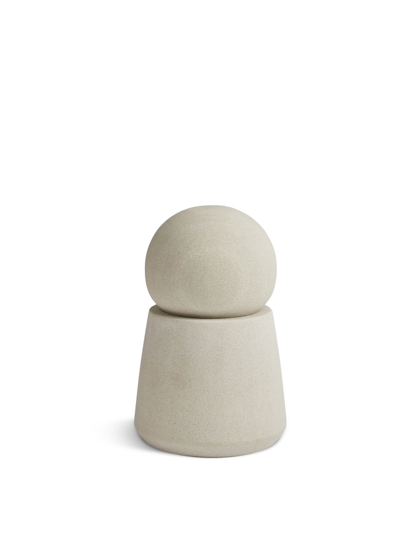Serene jar tall - Grey sandstone