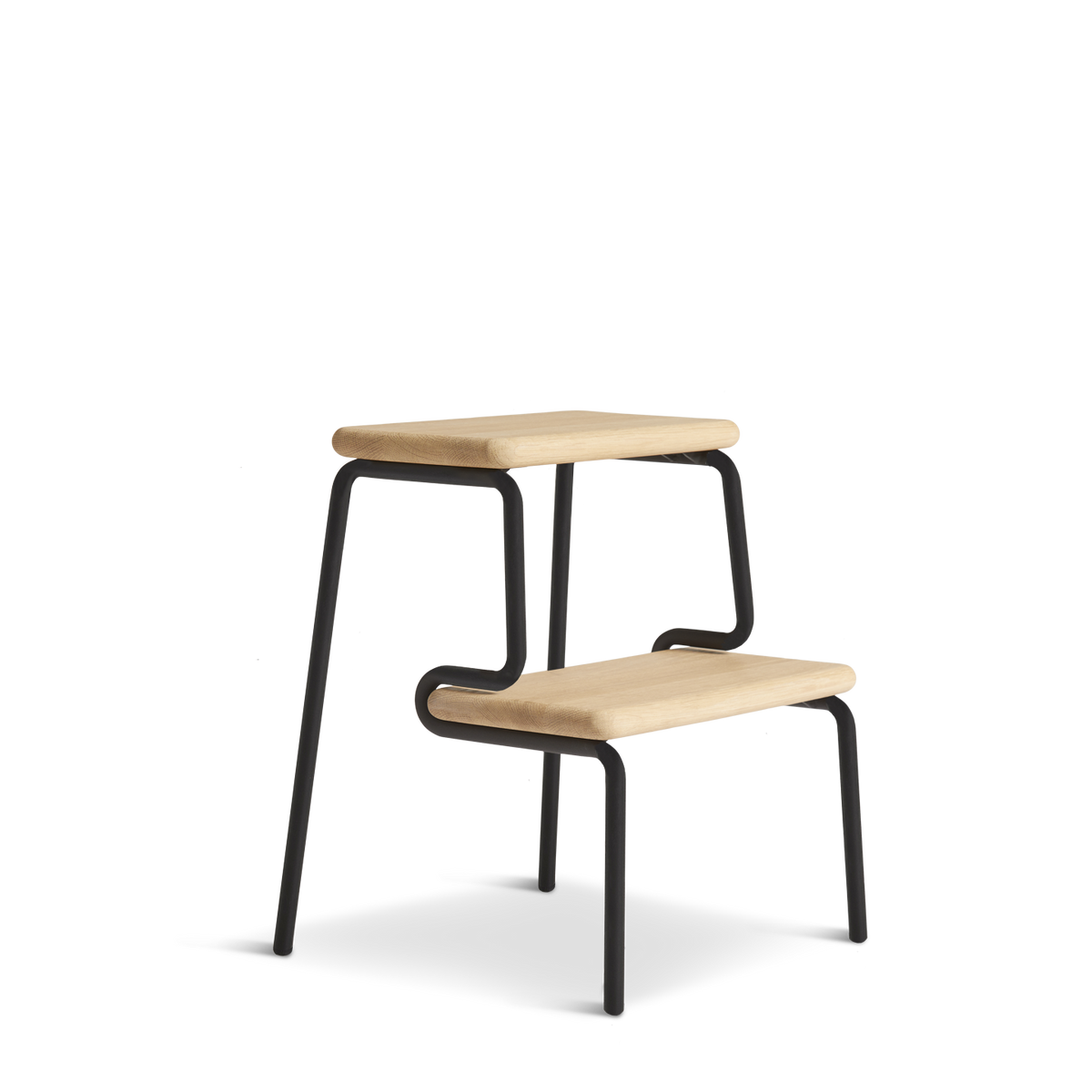 Slalom Step Stool - Oak