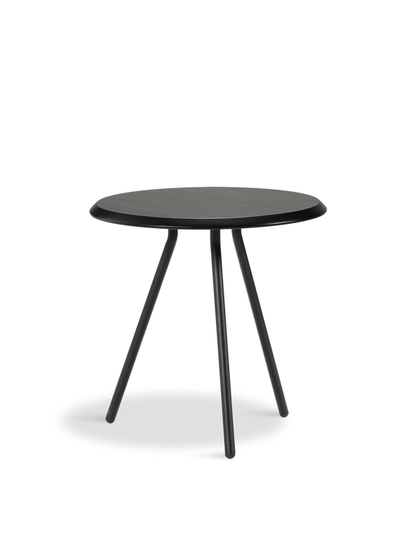 Soround side table - Black ash (Ø45xH44,50)