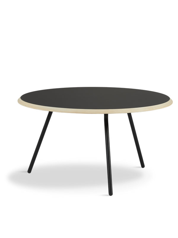 Soround coffee table - Black (Ø75xH40,50)
