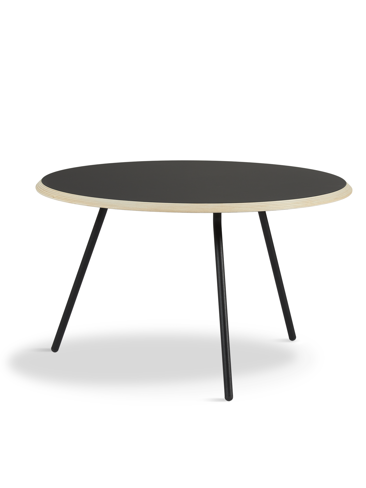 Soround coffee table - Black (Ø75xH44,50)