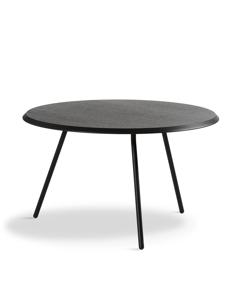 Soround coffee table - Black ash (Ø75xH44,50)