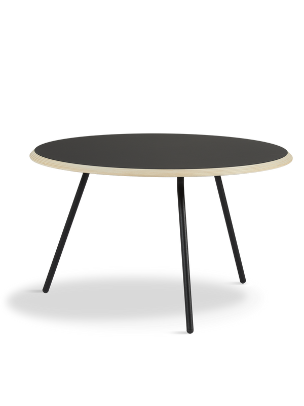 Soround coffee table - Black (Ø75xH44,50)