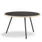 Soround coffee table - Black (Ø75xH44,50)
