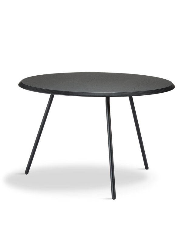 Soround coffee table - Black ash (Ø75xH49)