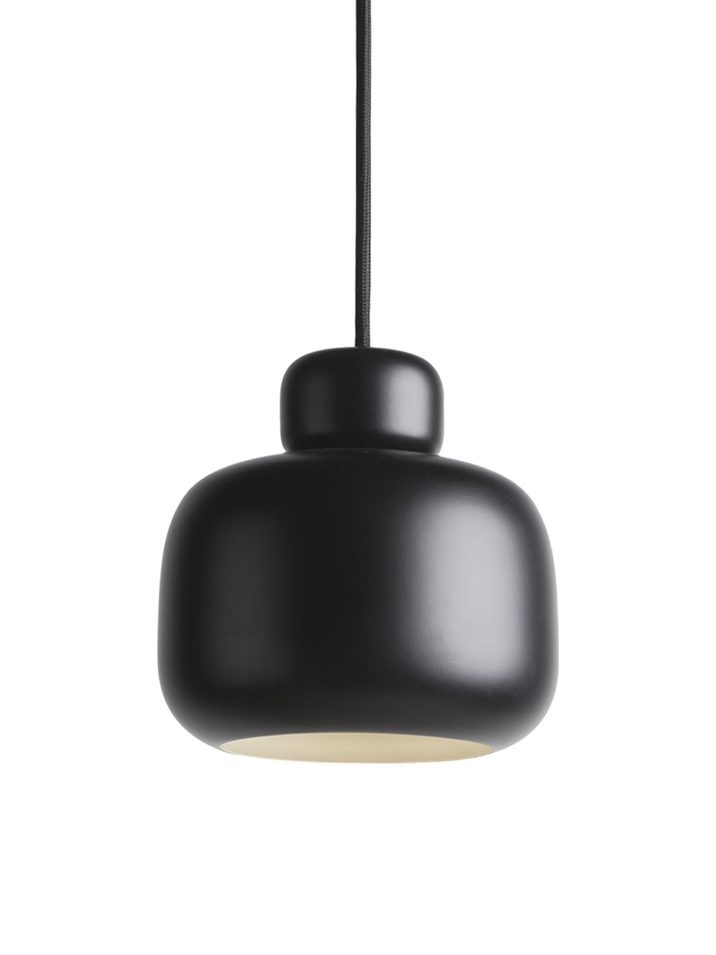 Stone pendant (Large) - Black cUL