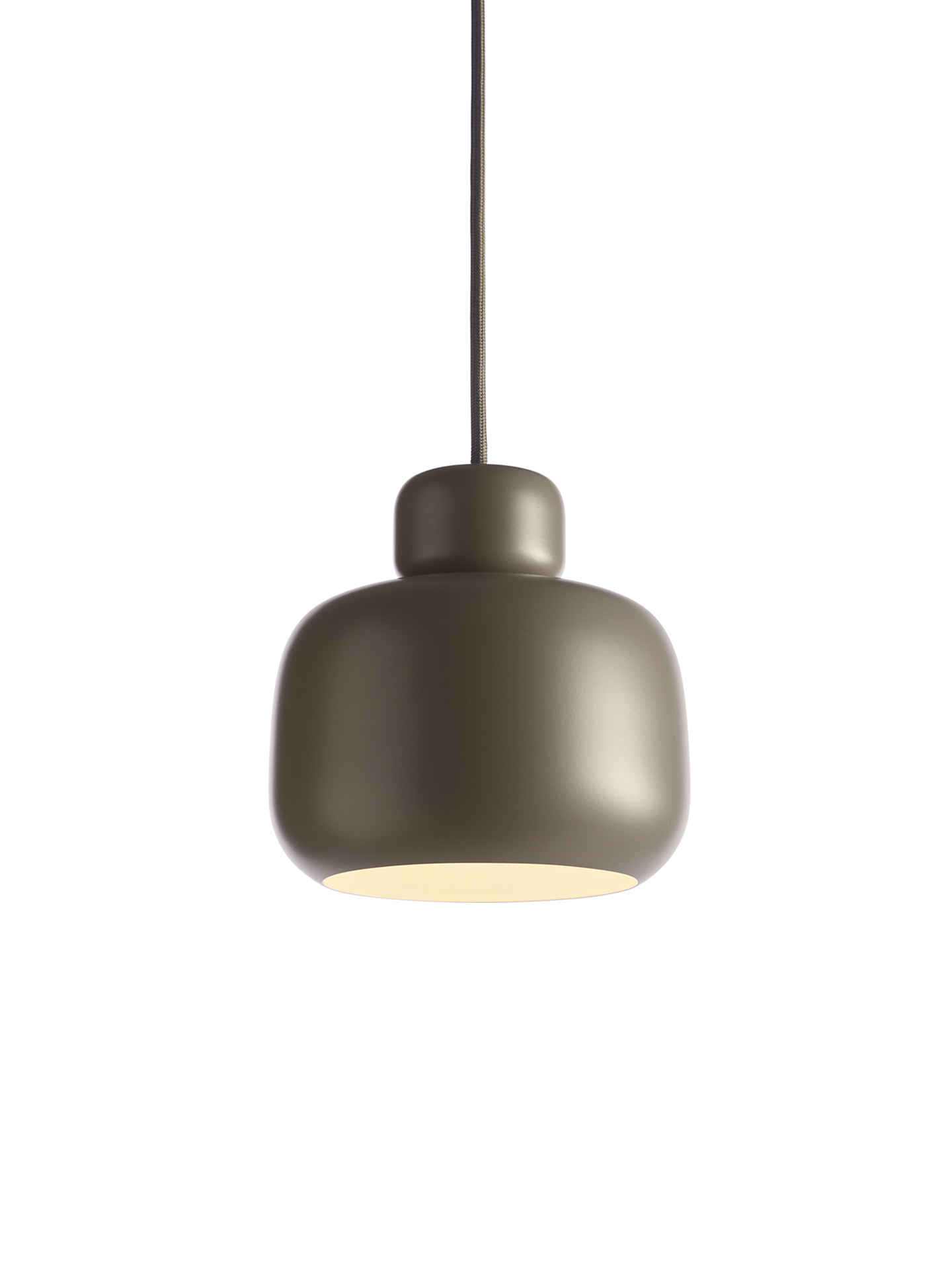 Stone pendant (Small) - Taupe
