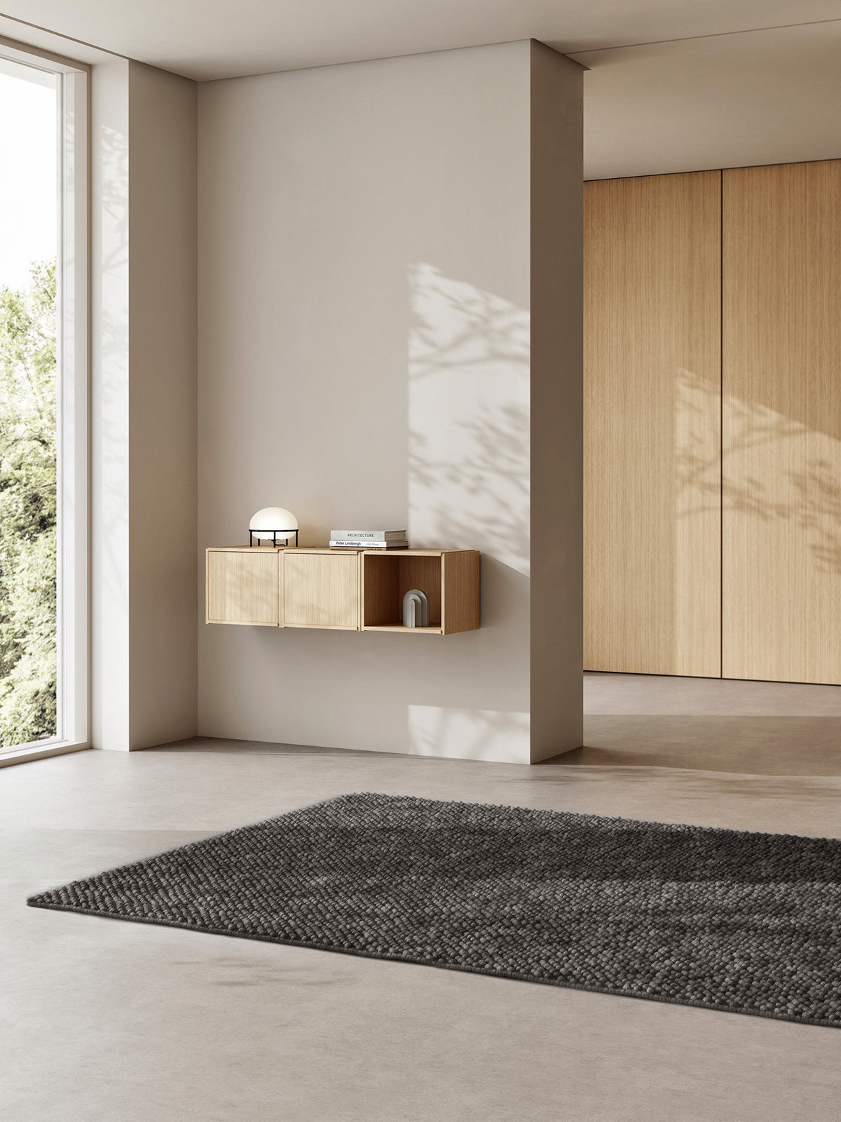Tact rug (200 X 300) - Anthracite grey