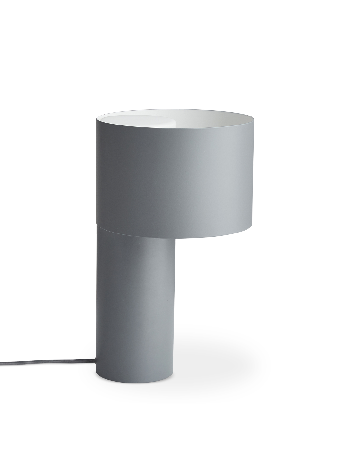 Tangent table lamp - Cool grey