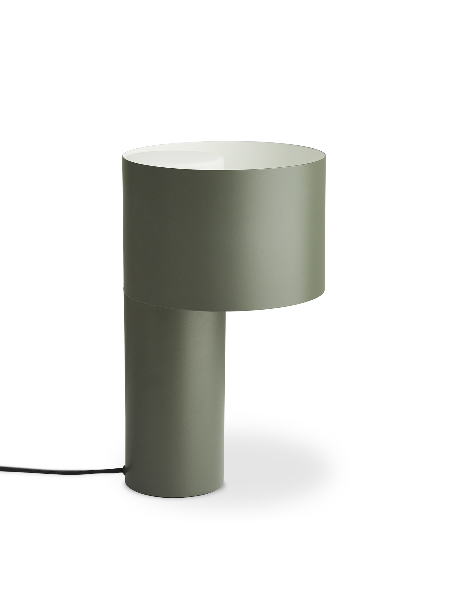 Tangent table lamp - Forest green