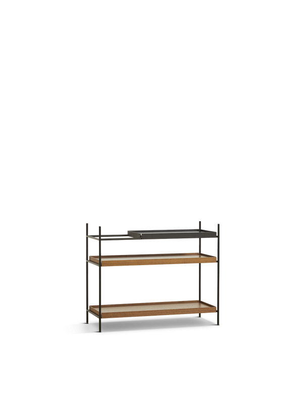 Tray Shelf (Low) - Walnut - Style 6