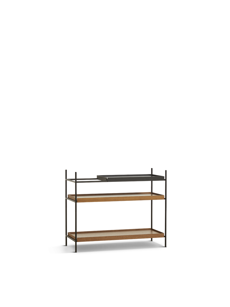 Tray Shelf (Low) - Walnut - Style 6