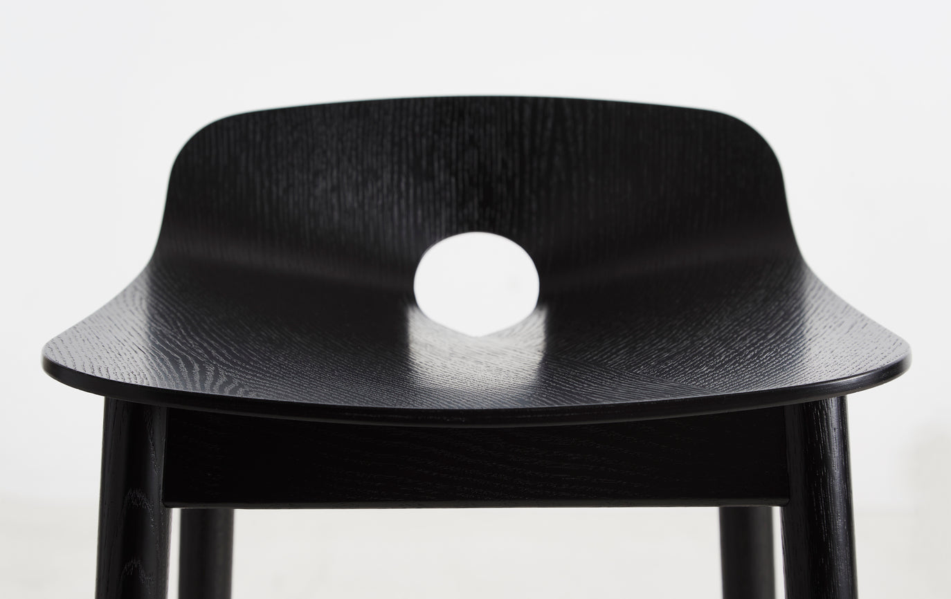 Mono bar stool - Black